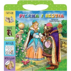 PIĘKNA I BESTIA. CZYTAM, PISZĘ, MALUJĘ, NAKLEJAM - Elżbieta Jarmołkiewicz