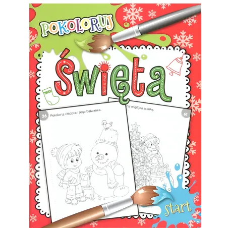 Pokoloruj Święta
