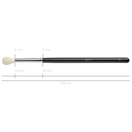 PĘDZEL DO BLENDOWANIA CIENI IBRA MAKEUP NR 13 Z NATURALNEGO WŁOSIA