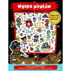 WYSPA PIRATÓW. PONAD 100 WYPUKŁYCH NAKLEJEK