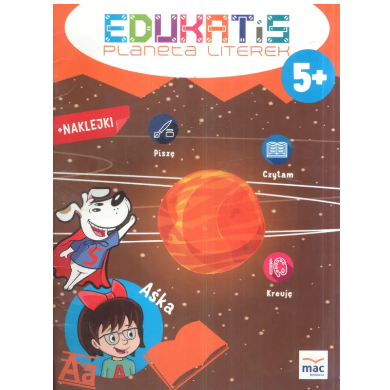 EDUKATIS PLANETA LITEREK 5+ - MAC KSIĄŻKI