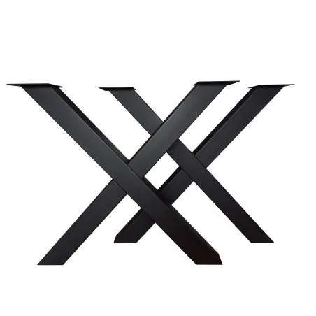 Metalowe Nogi Do Stołu X Industrialne 80X72 Cm 2 Szt.