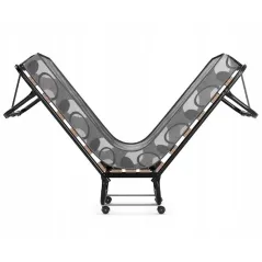 Łóżko Polowe Turystyczne Składane 80X190 Cm Z Materacem 8 Cm