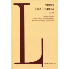 ORBIS LINGUARUM VOL 45 - Atut