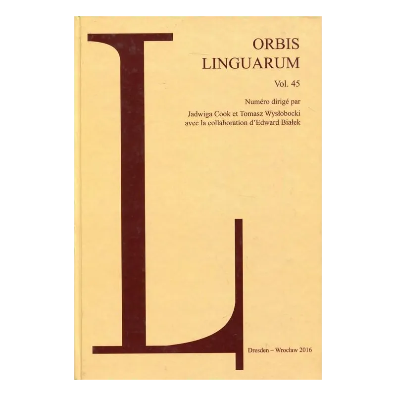 ORBIS LINGUARUM VOL 45 - Atut