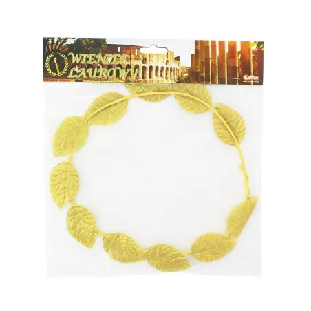 ZŁOTY WIENIEC LAUROWY OPASKA NA GŁOWĘ GODAN