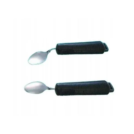 ELASTYCZNA ŁYŻKA STALOWA Z PRECYZYJNĄ KOŃCÓWKĄ SZARA CZARNA SUNDO