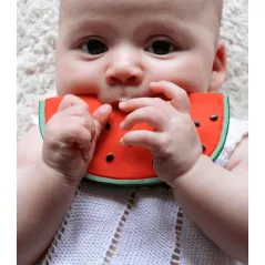 GRYZAK KAUCZUKOWY HEVEA WALLY ARBUZ BEZPIECZNY DLA DZIECI
