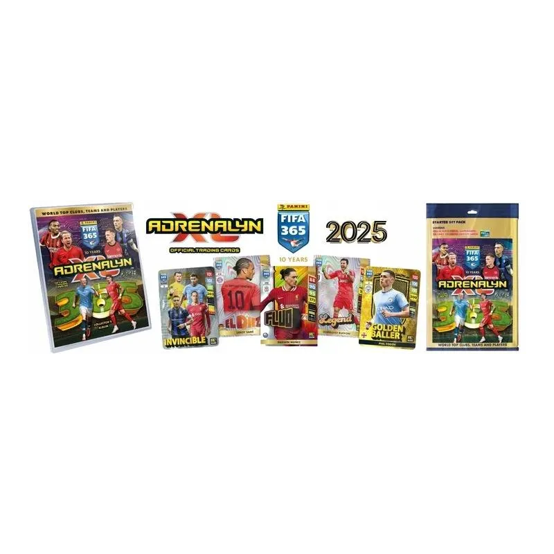 ZESTAW STARTOWY FIFA ADRENALYN XL 2025  PANINI
