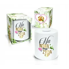 ŚLUBNA SKARBONKA NA NOWĄ DROGĘ ŻYCIA