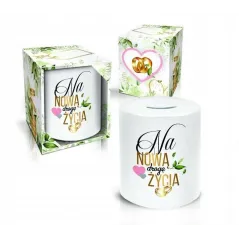 Ślubna Skarbonka Na Nową Drogę Życia