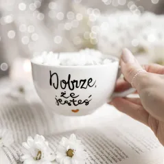 FILIŻANKA CERAMICZNA DOBRZE ŻE JESTEŚ UPOMINEK NA KAŻDĄ OKAZJĘ 250 ML