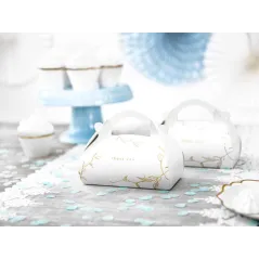 Ozdobne Pudełka Na Ciasto Weselne 10 Szt.