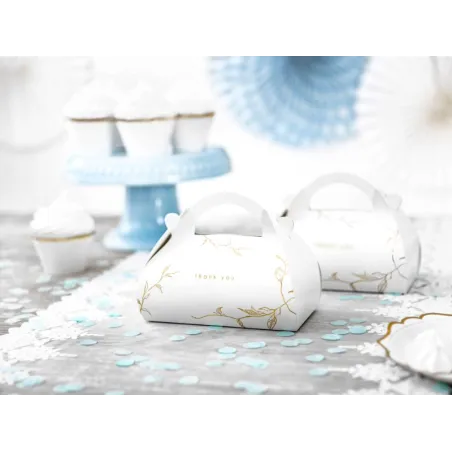 Ozdobne Pudełka Na Ciasto Weselne 10 Szt.