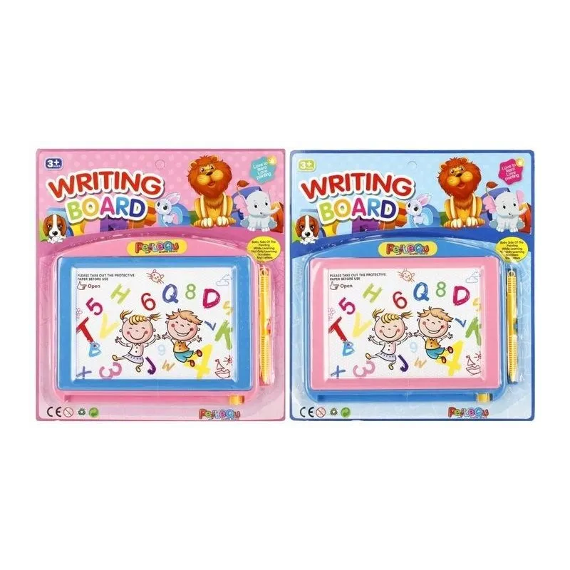 ZNIKOPIS MAGNETYCZNY KOLOROWY Z AKCESORIAMI DLA DZIECI MEGA CREATIVE 3+