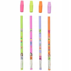 Zestaw Ołówków Top Model 4 Sztuki Z Gumką Depeche