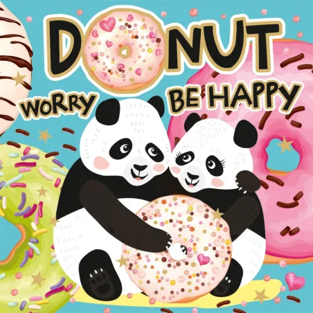 KARNET PANDA + KOPERTA