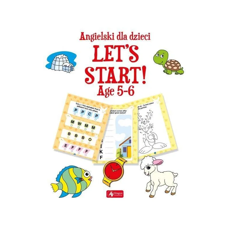 LETS START! ANGIELSKI DLA DZIECI 5-6 LAT - Dragon