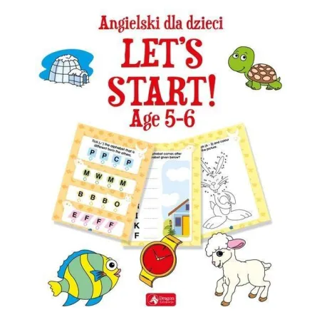 LETS START! ANGIELSKI DLA DZIECI 5-6 LAT - Dragon