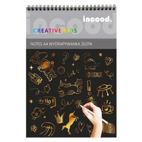 Wydrapywanka Tęczowa 10 Arkuszy A4