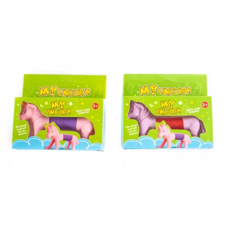 Jednorożec Pop Tube Sensoryczna Zabawka Rozciągana Midex