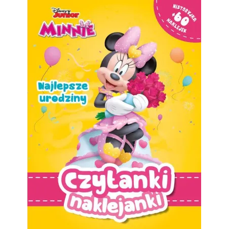 Disney Junior Minnie. Najlepsze Urodziny . Czytanki Naklejanki Disney Junior Minnie. Najlepsze Urodziny . Czytanki Naklejanki