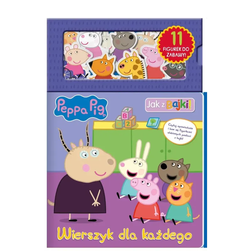 ŚWINKA PEPPA. WIERSZYKI DLA KAŻDEGO. KSIĄŻECZKA Z MAGNESAMI ŚWINKA PEPPA. WIERSZYKI DLA KAŻDEGO. KSIĄŻECZKA Z MAGNESAMI
