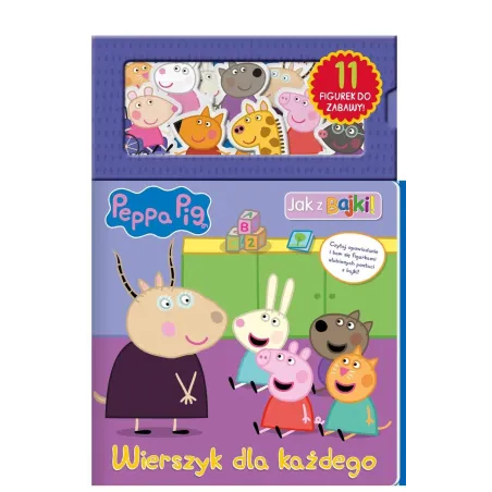 Świnka Peppa. Wierszyki Dla Każdego. Książeczka Z Magnesami Świnka Peppa. Wierszyki Dla Każdego. Książeczka Z Magnesami