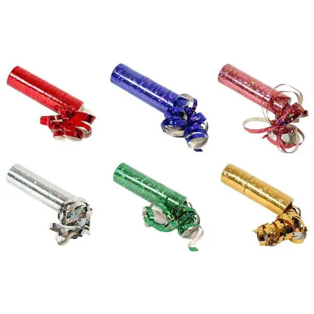 HOLOGRAFICZNA SERPENTYNA IMPREZOWA MIX KOLORÓW 4M