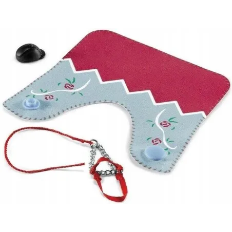 HORSE CLUB HANNAH CAYENNE KOC I KANTARY ZESTAW AKCESORIÓW SCHLEICH 5+