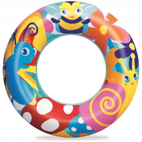 Koło Plażowe Do Pływania Dla Dzieci Owady 56Cm Bestway