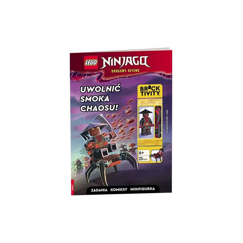 Lego Ninjago Uwolnić Smoka Chaosu! LNC6739 Opracowanie zbiorowe