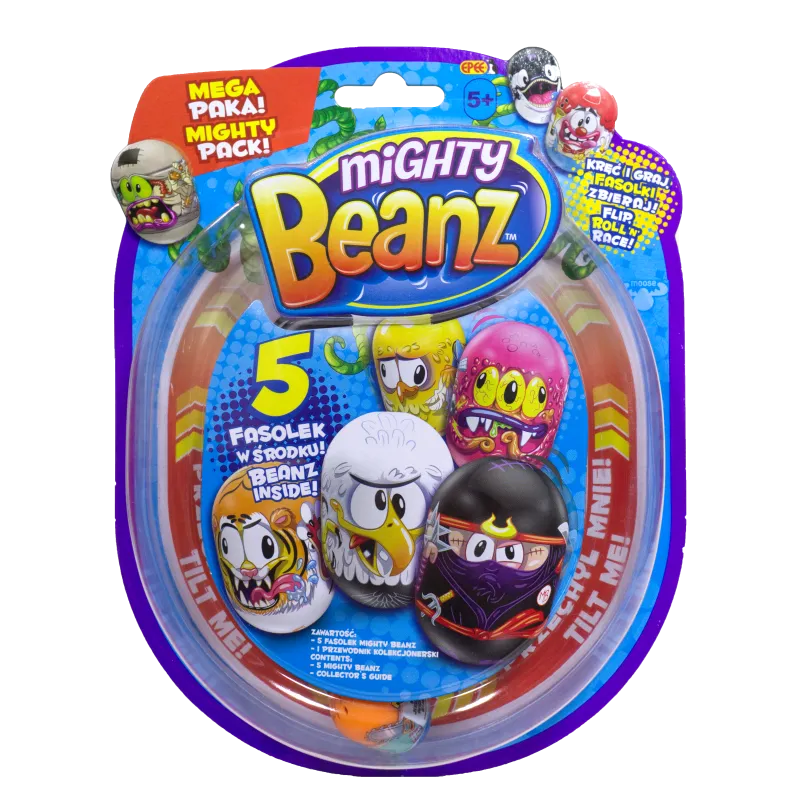 FASOLKI MIGHTY BEANZ MEGA PAKA 5-PAK 5+ - Epee