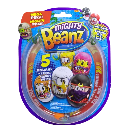 FASOLKI MIGHTY BEANZ MEGA PAKA 5-PAK 5+ - Epee