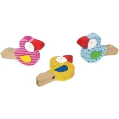 DREWNIANY GWIZDEK PTASZEK 3+