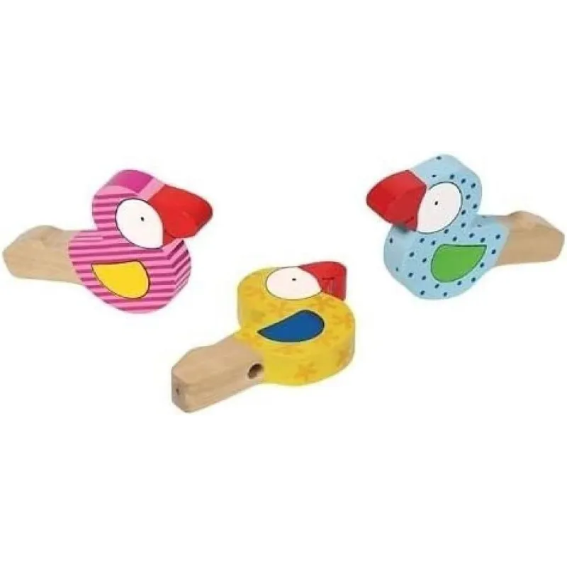 DREWNIANY GWIZDEK PTASZEK 3+