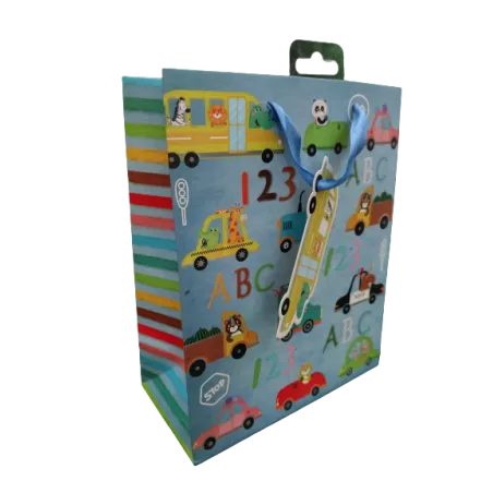 TORBA PREZENTOWA SAMOCHÓD 20 X 25 X 10 CM - Panon