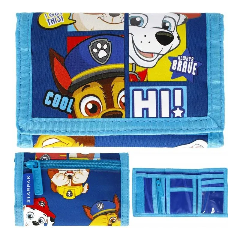 PSI PATROL PORTFELIK DLA DZIECI Z MOTYWEM PSIEGO PATROLU