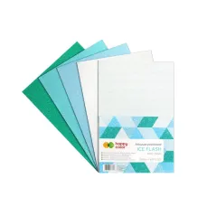 ARKUSZE PIANKOWE HAPPY COLOR ICE FLASH ZESTAW 5 KOLORÓW A4