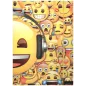 Teczka Z Gumką Emoji A4