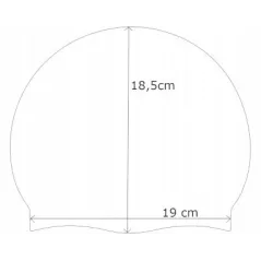 Czepek Pływacki Silikonowy  Dla Dorosłych Aqua Speed