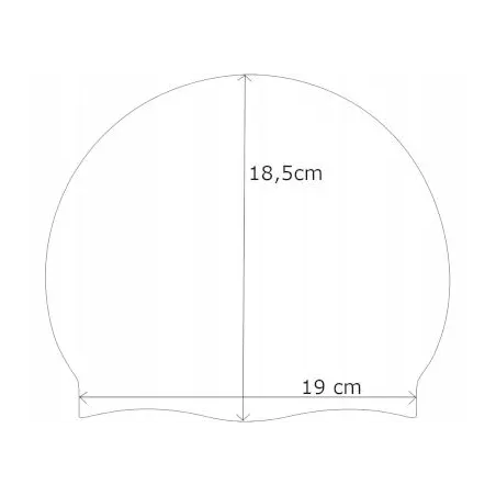 Czepek Pływacki Silikonowy  Dla Dorosłych Aqua Speed