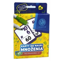 KARTY DO NAUKI MNOŻENIA 6+