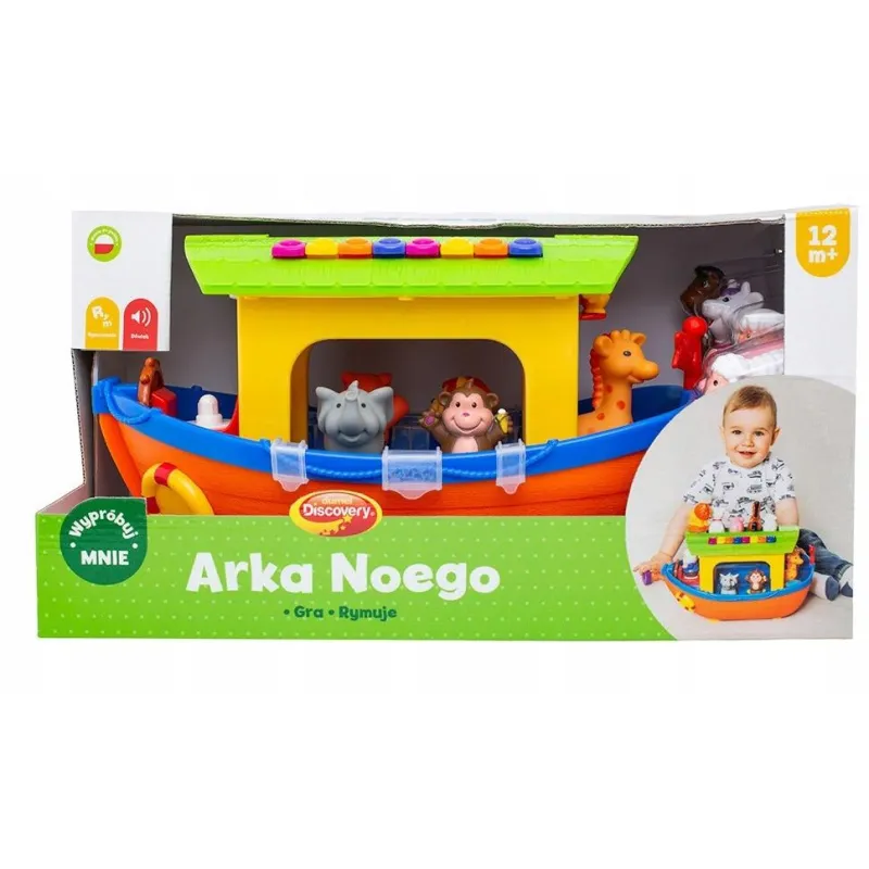 ARKA NOEGO ZABAWKA INTERAKTYWNA DUMEL DISCOVERY 12M+