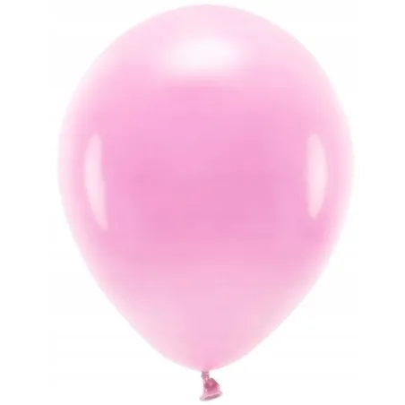 Balony Ekologiczne Pastelowe Różowe 10 Sztuk