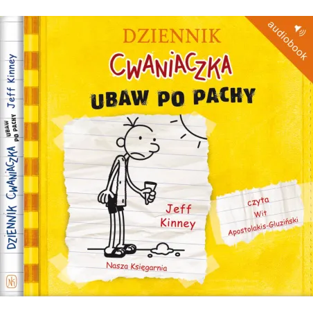 DZIENNIK CWANIACZKA UBAW PO PACHY AUDIOBOOK CD MP3