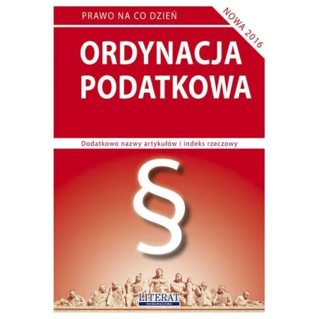 ORDYNACJA PODATKOWA - Literat