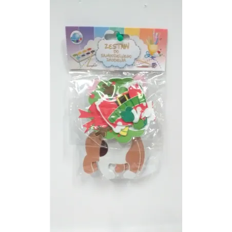 ZESTAW DO SAMODZIELNEGO ZROBIENIA PIESKA OZDOBY BOŻONARODZENIOWE 5+