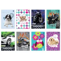 ZESZYT W KRATKĘ 16 KARTEK A5