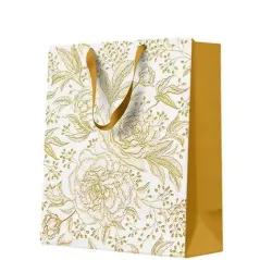 TOREBKA PREZENTOWA ROSE PEONIES